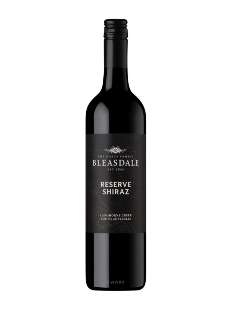 Bleasdale Langhorne Creek Reserve Shiraz 2022 — bottle