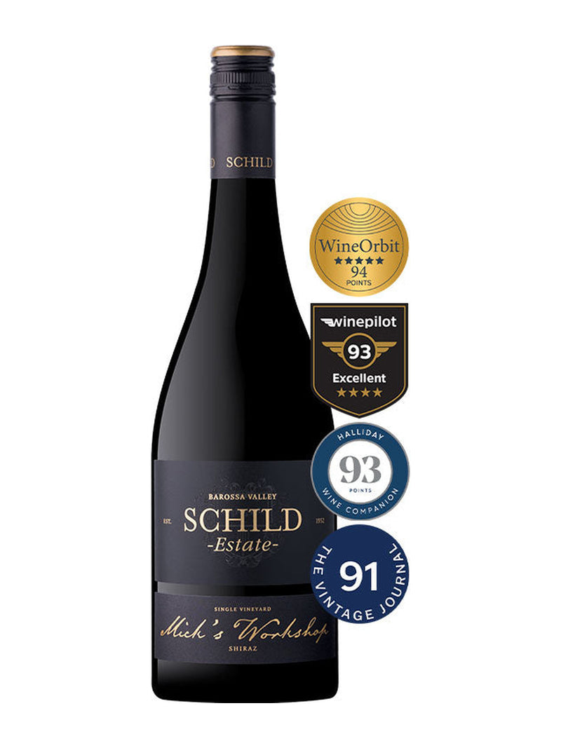 Schild Estate Mick's Workshop Single Vineyard Barossa Shiraz 2022 — bottle